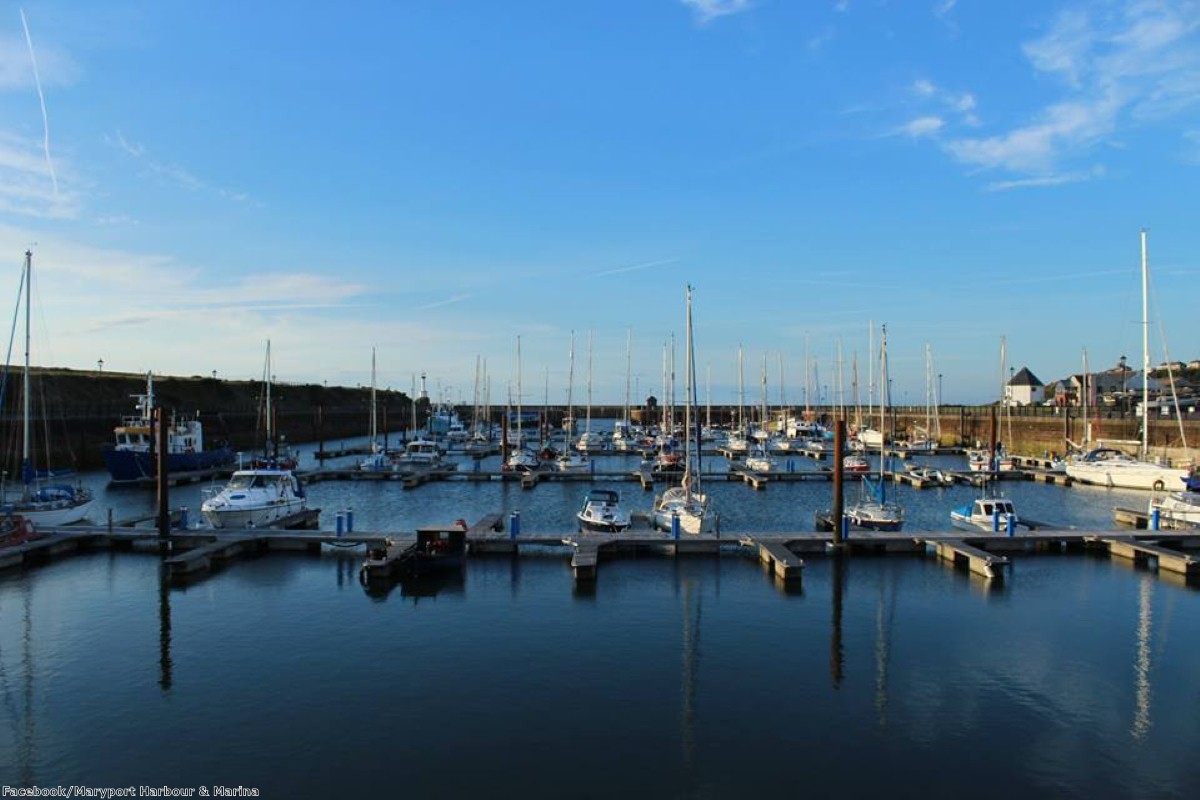 Maryport Marina looks set to introduce space for 14 touring caravans