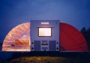 Awning with a difference: the Markies makes for plenty of space