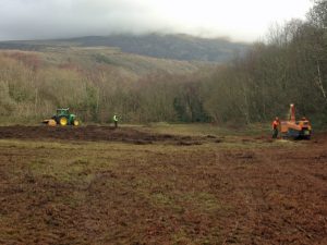 Site of Morris Leisure's new £1m five star park which should be ready for late summer