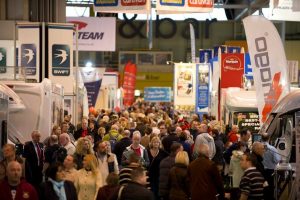Show visitors can browse over 600 leisure vehicles and holiday homes