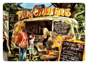 Helen Grace's Truly Crumptious mobile food caravan