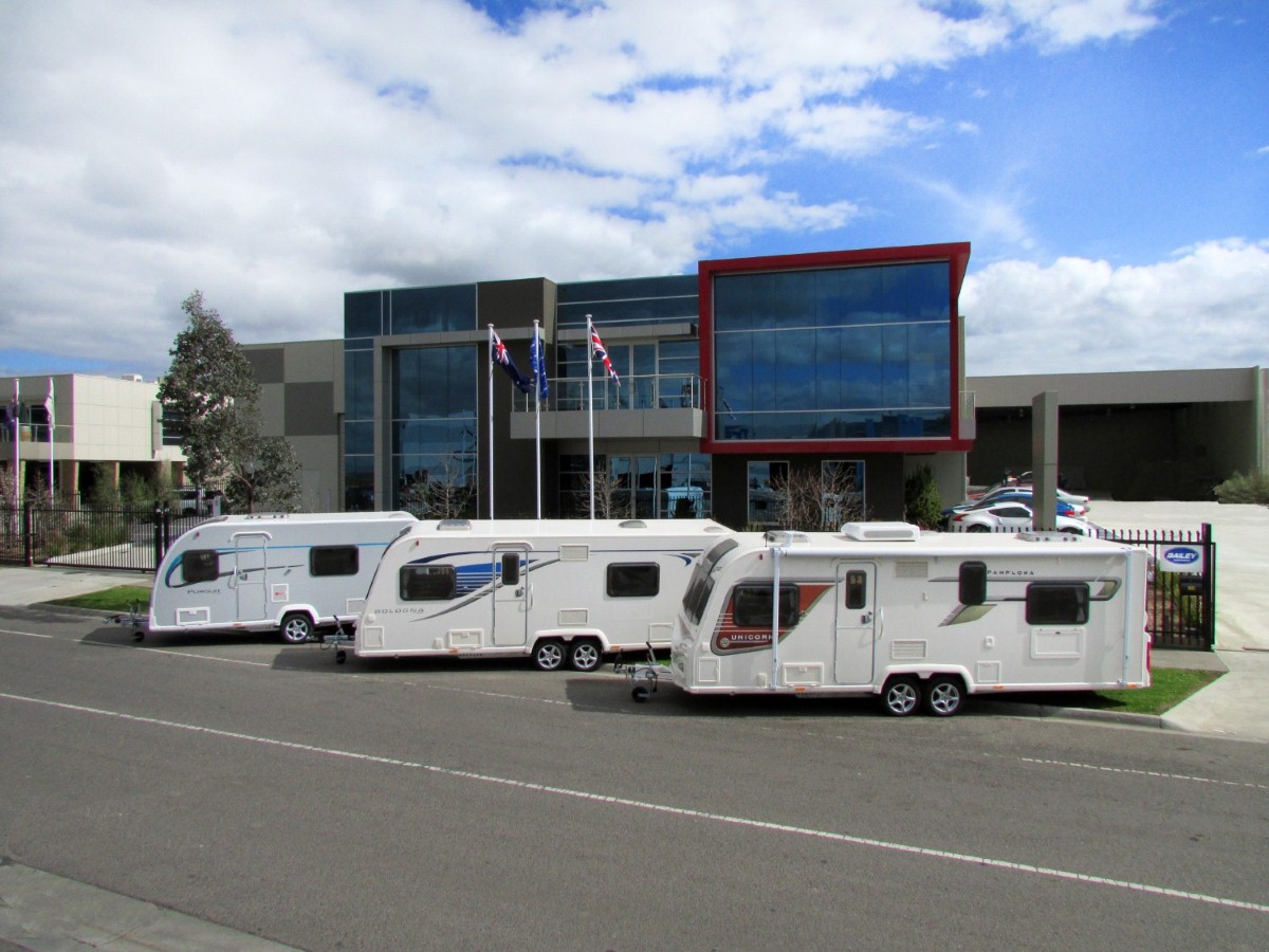 High demand in Australia means Bailey caravans are going further