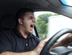 Road rage is increasingly high amongst UK drivers