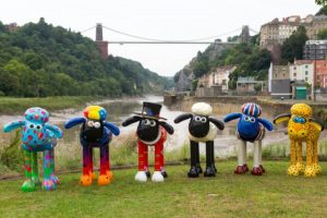 Spot the sheep: A flock of sheep will be scattered around Bristol in July for a number of great causes