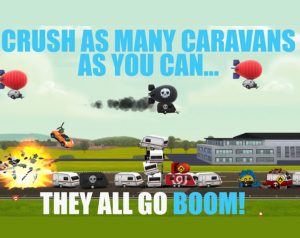 Clarkson, Hammond and May's departure hasn't stopped Top Gear causing caravan carnage