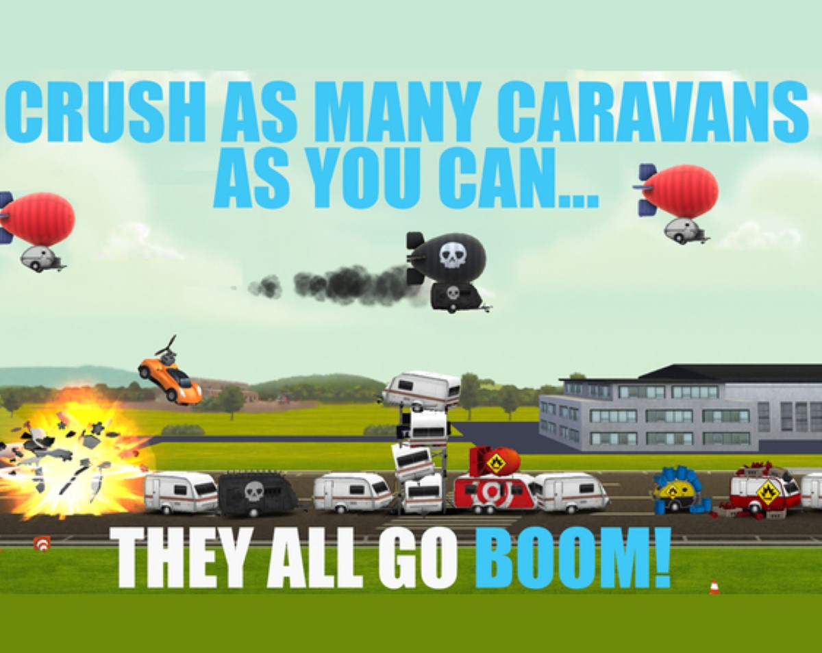 New Top Gear Caravan Crush game signals the return of caravan destruction
