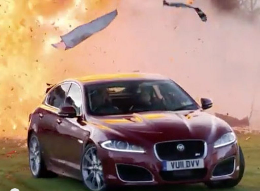 Top Gear caravan destruction continues with new video