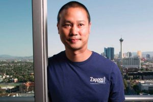 Zappos CEO is worth millions, but still lives in his own caravan