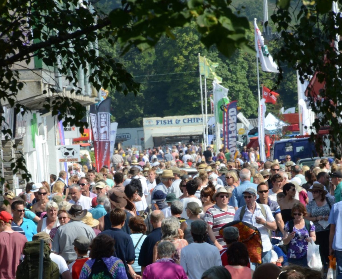 Over 230,000 people attended the Royal Welsh Agriculture Show last year.