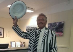 Amos will  run to raise funds for a worthy cause