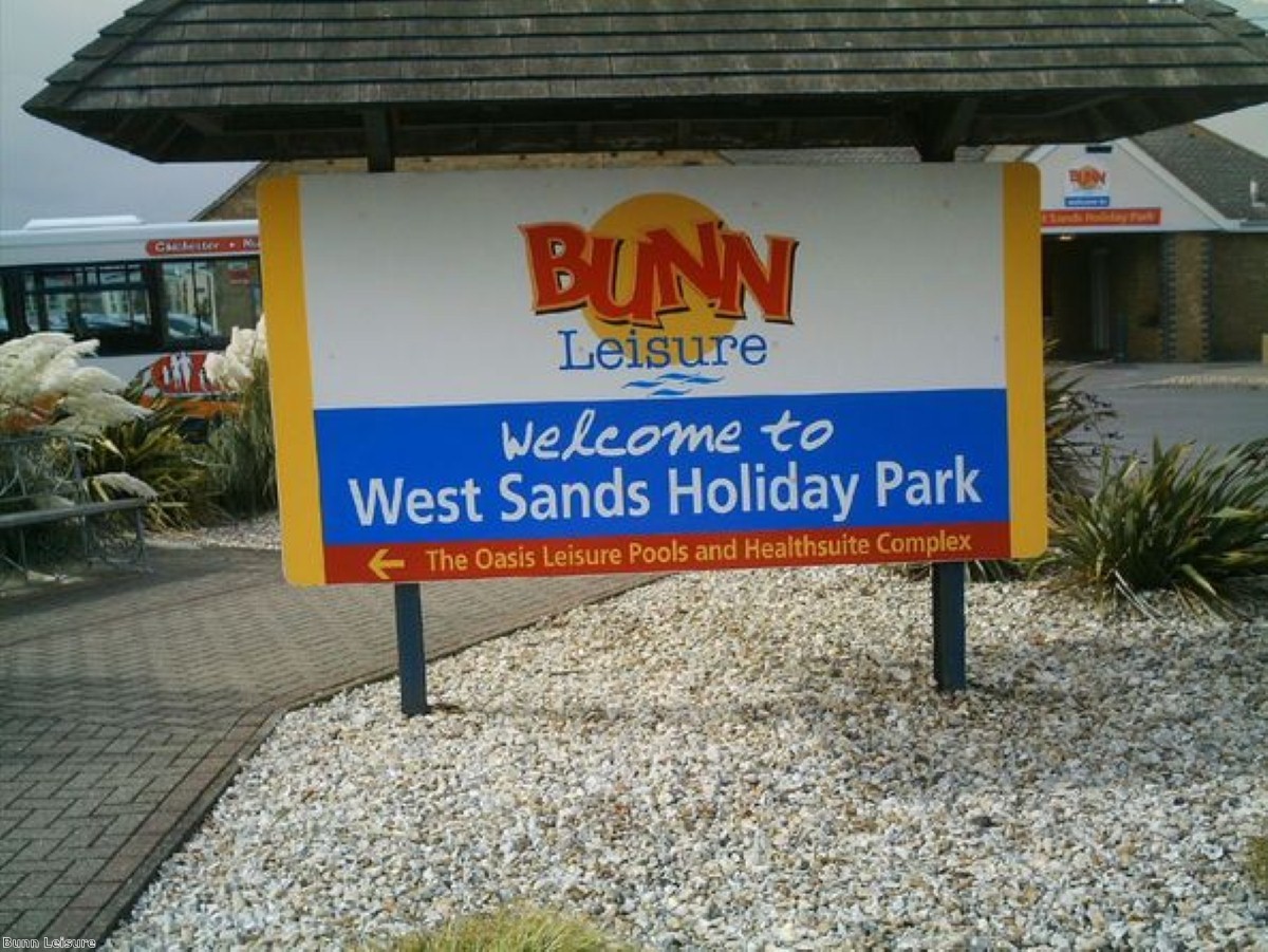 West Sands Holiday Park, the caravan site in question