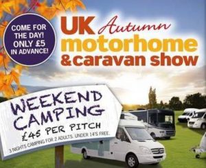 The UK Autumn Motorhome & Caravan Show kicks off next month!
