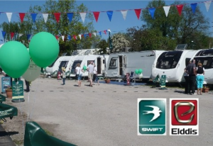 Get your first glimpse of the new 2016 Elddis and Swift ranges next weekend