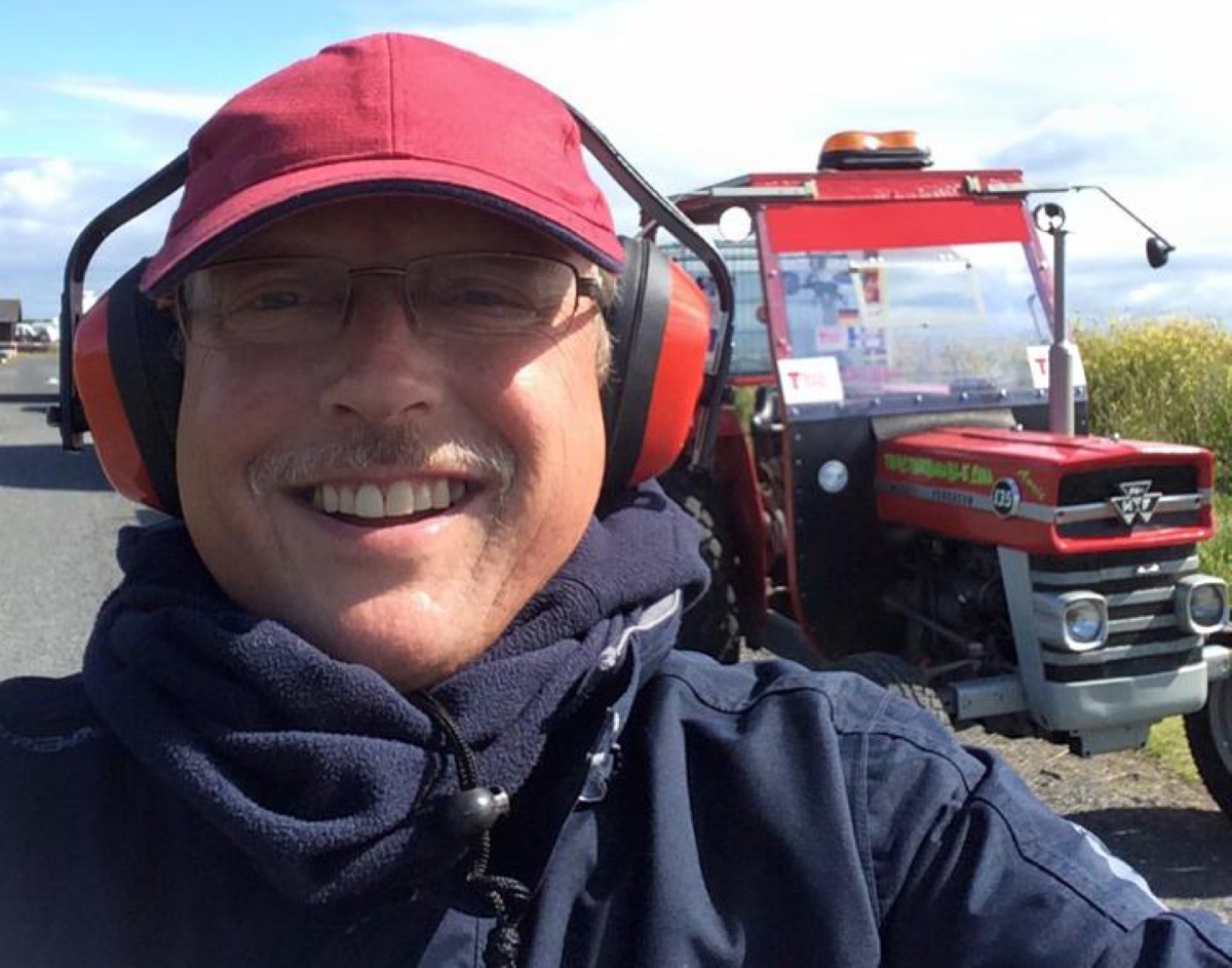 The Bumbler returns: Peter has taken his caravan on yet another extreme journey