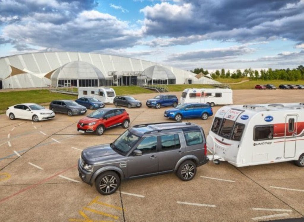 Bailey caravans were used for the 18th consecutive year in The Caravan Club's Towcar of the Year Awards testing