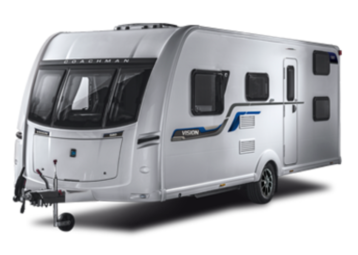 The Vision range encapsulates Coachman's pledge to create the perfect family caravan