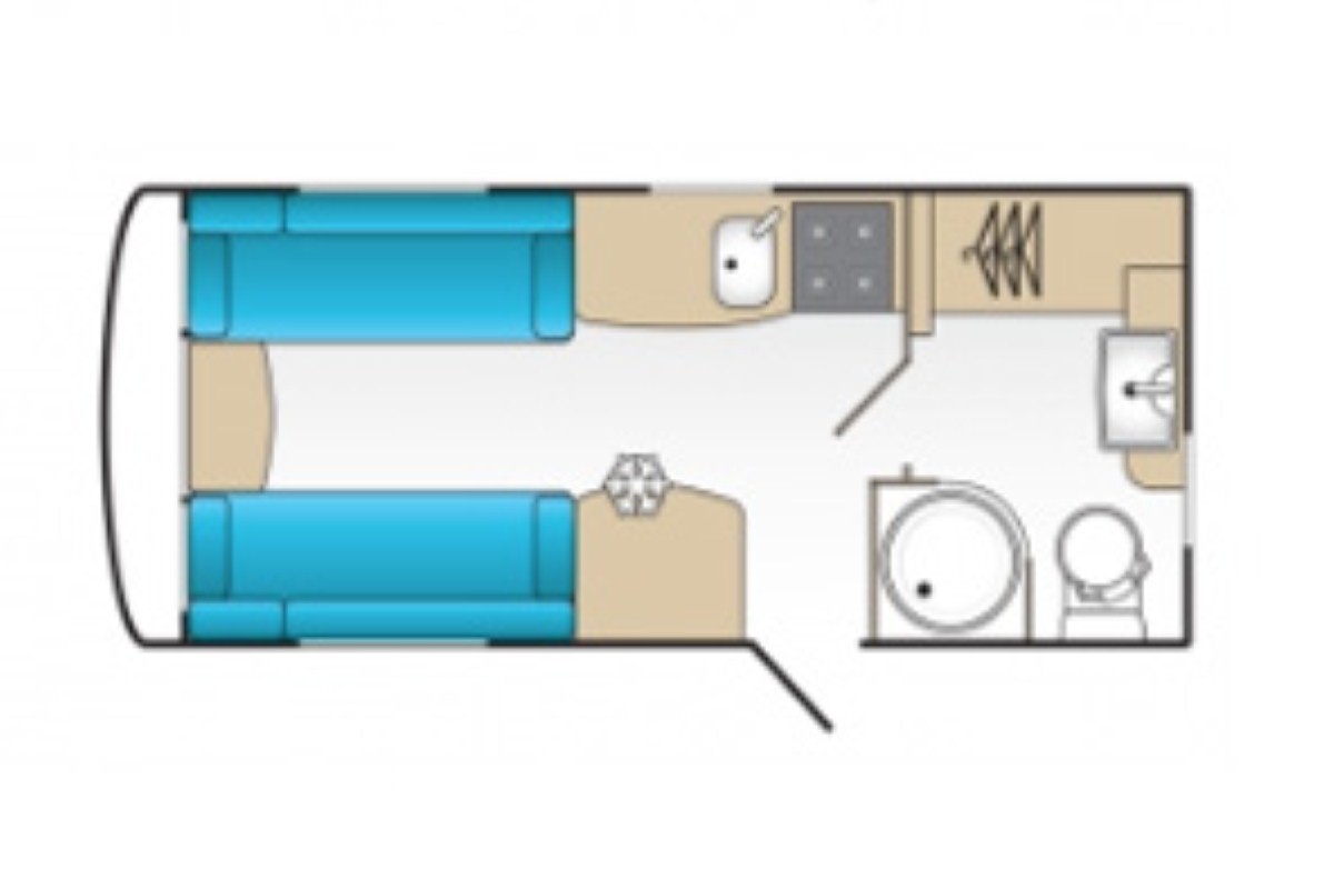 The Coachman VIP 460/2 is ideal for couples who want to escape in style