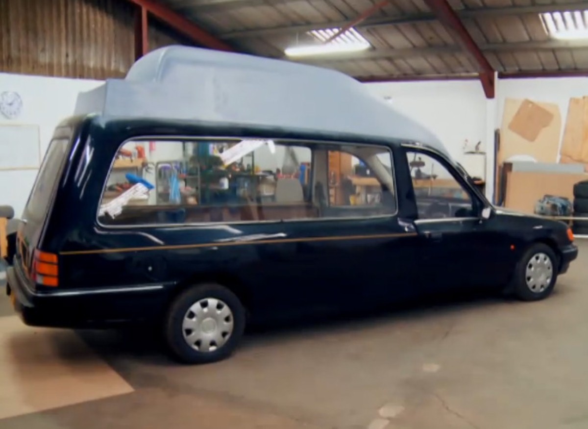 Kooky conversion sees a hearse transform into a motorhome