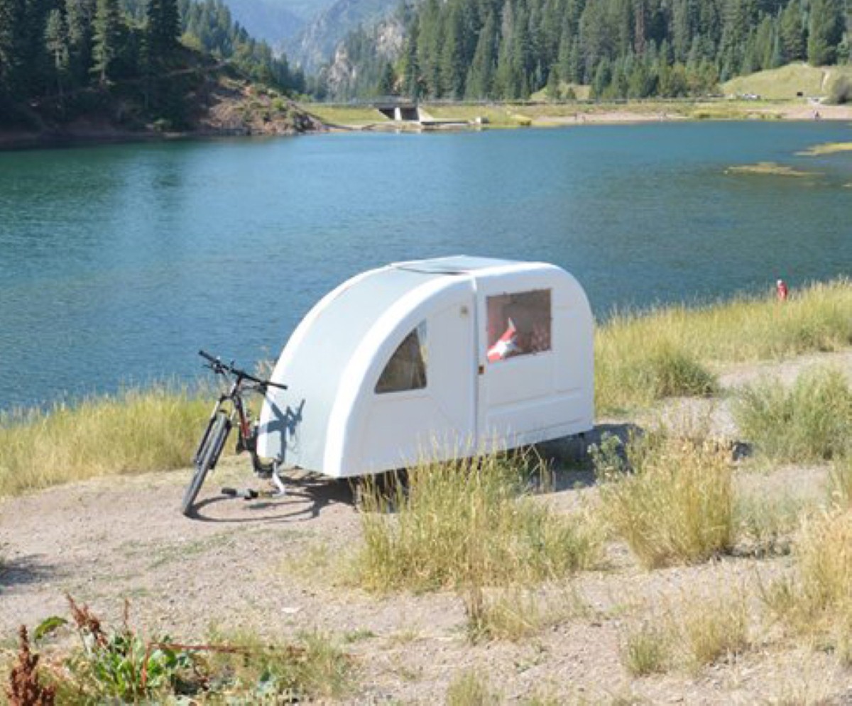 The lightweight Wide Path Camper is ideal for getting to places your other caravan won't reach