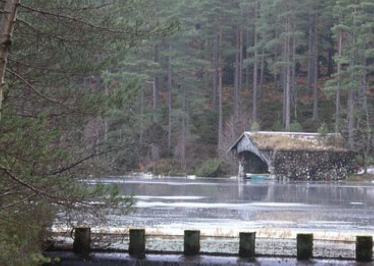 Ballater Caravan Park has been left devastated by rising floodwaters