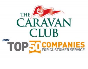 The Caravan Club came an impressive 28th out of 50 in the annual customer services awards