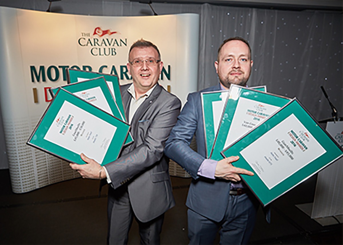 Auto-Trail scooped a total of six accolades at the prestigious awards