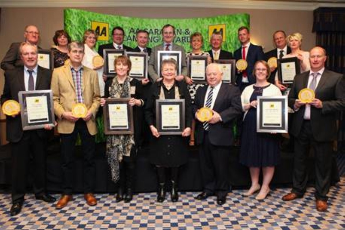 The AA's Caravan and Camping Award winners 2016