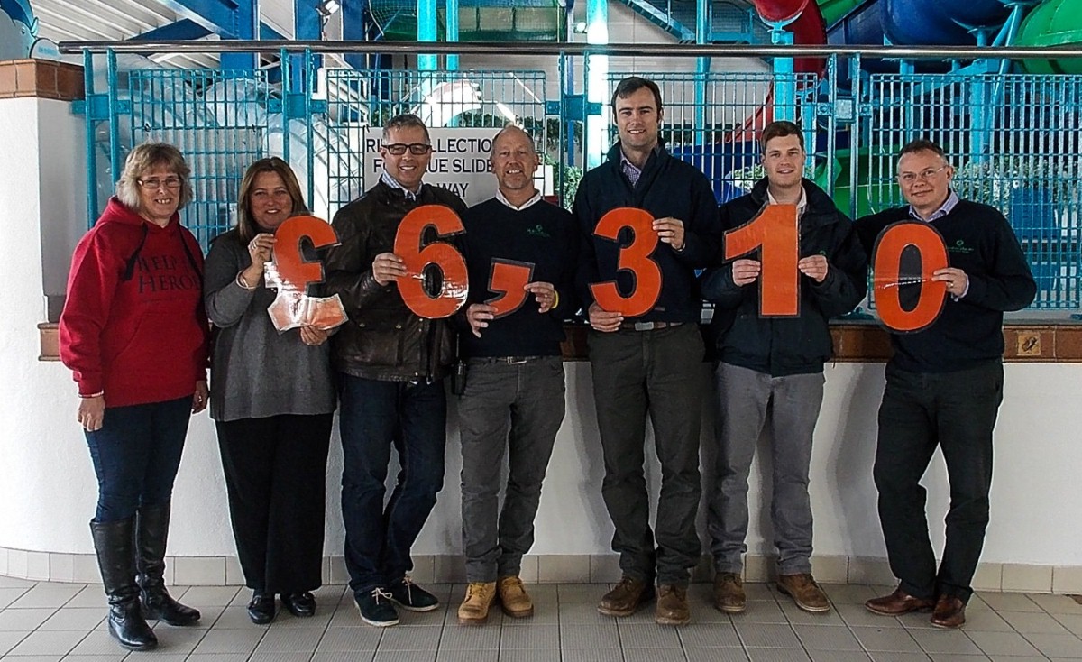 A total of £6,310 was raised by Hendra for Help for Heroes