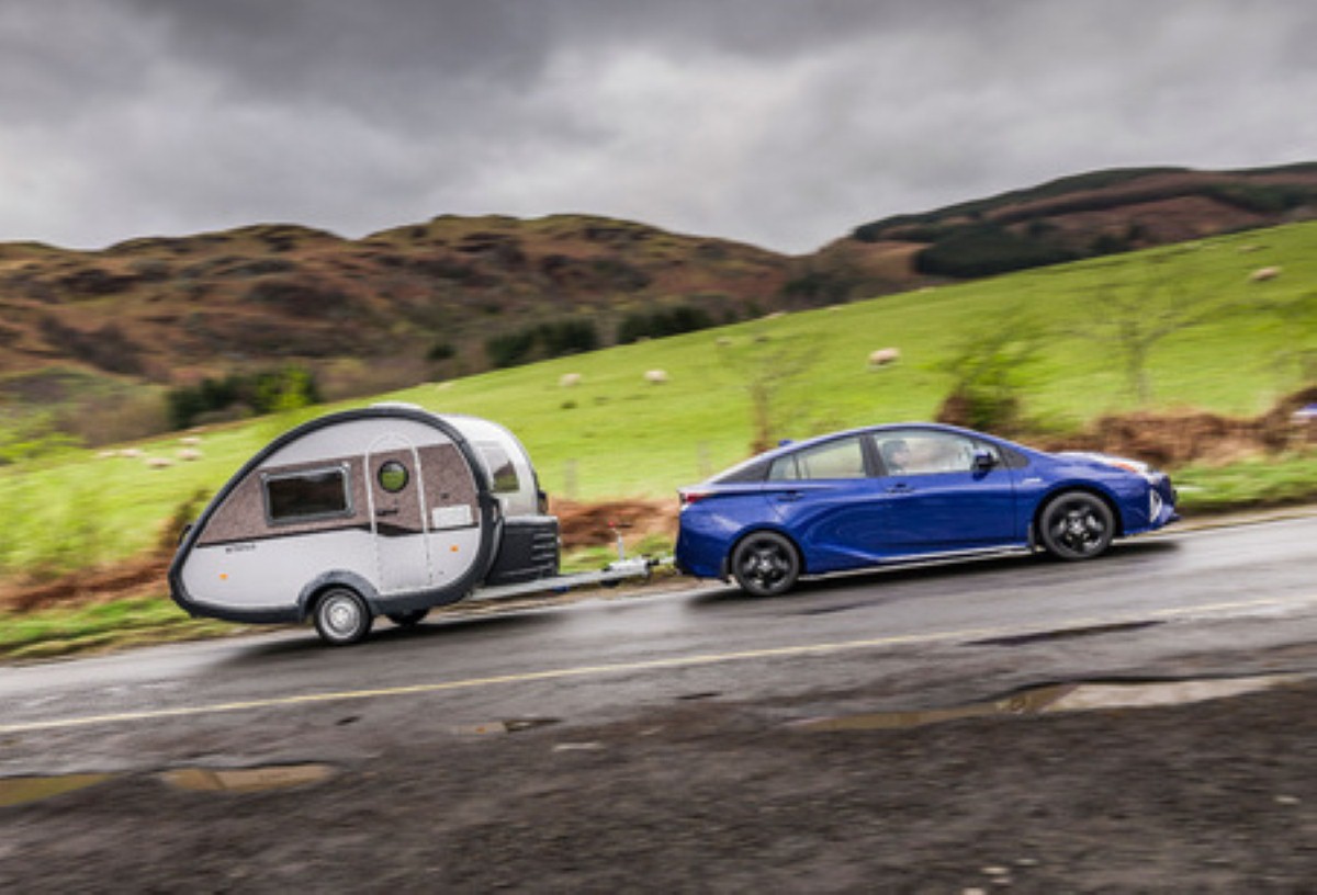 Toyota's new tow package is ideal for the lighter caravan