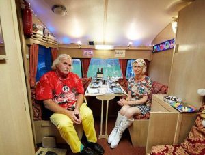 John and Jenny Marsland have been crowned Carvanners of the Year