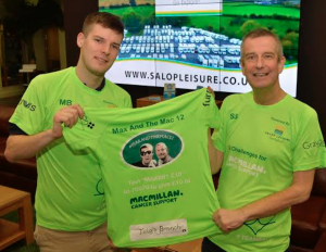 Max Ball with his dad Steve