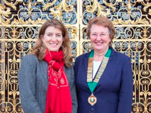Miranda Rock and Anne Dearling of The Treasure Houses of England