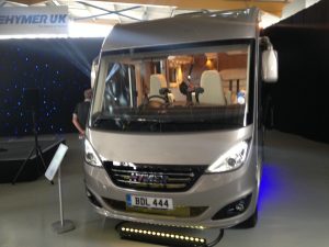 Hymer's B-Klasse DynamicLine didn't fail to impress those in attendance