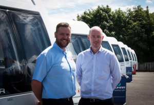 Director, Daniel Campbell, pictured alongside newly appointed sales manager, Matthew Holmes