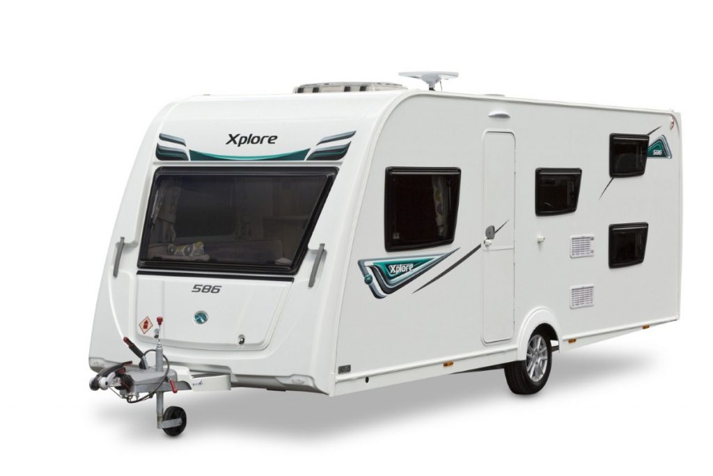 Elddis Xplore caravans are an affordable entry level option