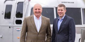 James Turner (right), Managing Director of Swift Group with Nick Page, Group Commercial Director