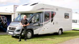 Andrew Ditton along with Doogle spend a weekend at the races with the Auto-Trail Tracker LB