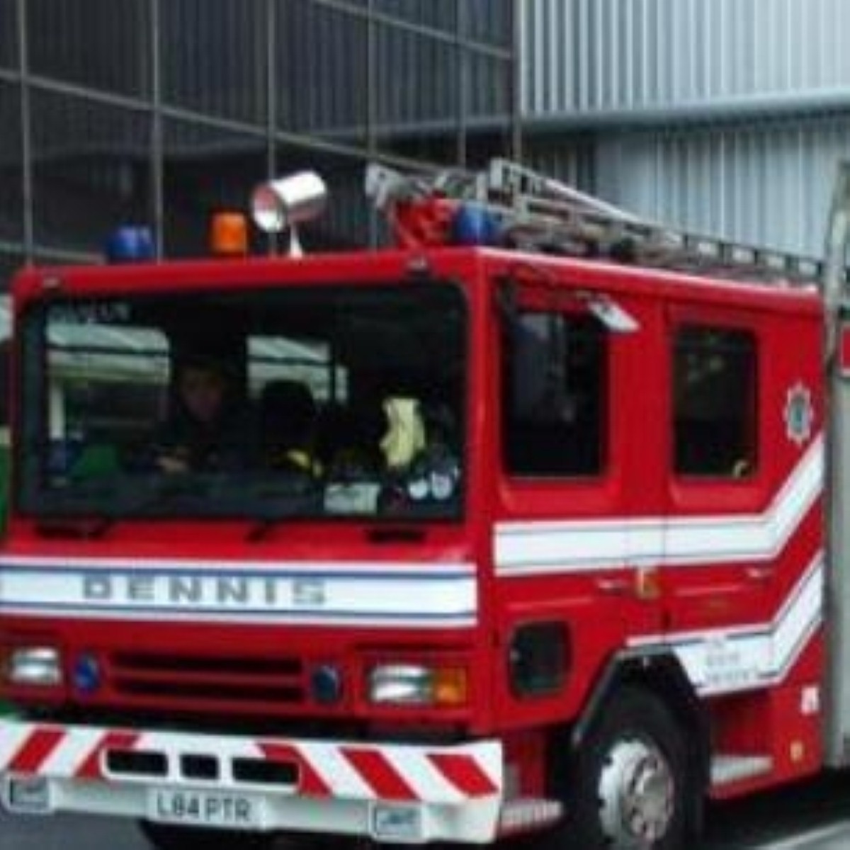 West Sussex Fire and Rescue Service was called to the scene, where the caravan was well alight
