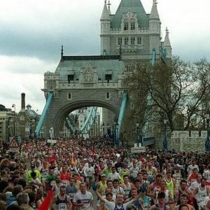 Visitors will be able to cheer on runners from around the world in the London Marathon on April 18th