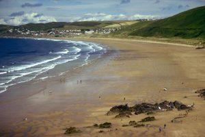 Picturesque Woolacombe, in Devon, is a destination hotspot for caravanners