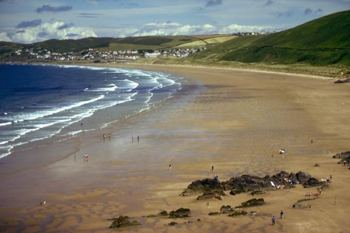 Picturesque Woolacombe, in Devon, is a destination hotspot for caravanners