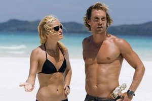 The Hollywood actor (right) is renowned for his free-wheeling lifestyle