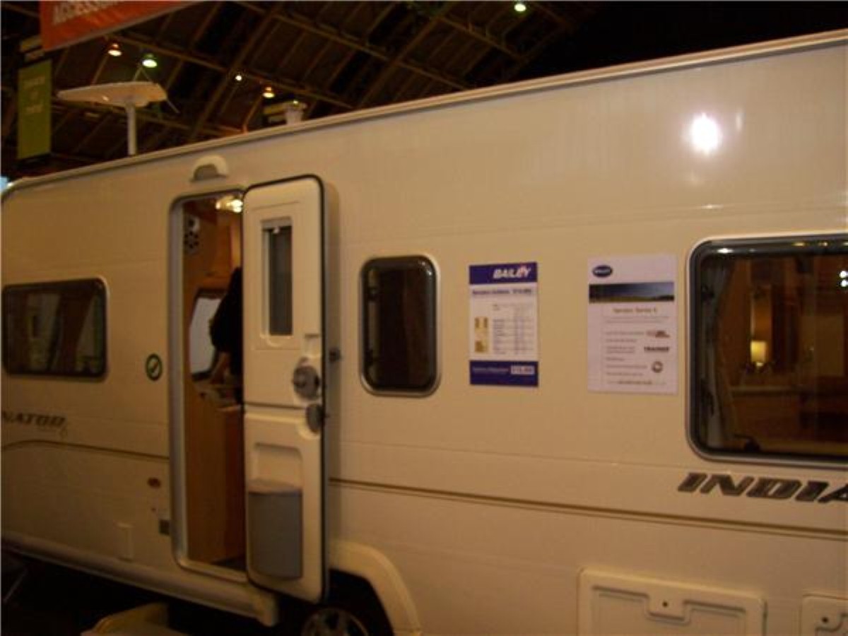 Saga Insurance are giving you the chance to win this Bailey caravan