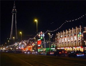 Traditional British attractions such as Blackpool are becoming more popular