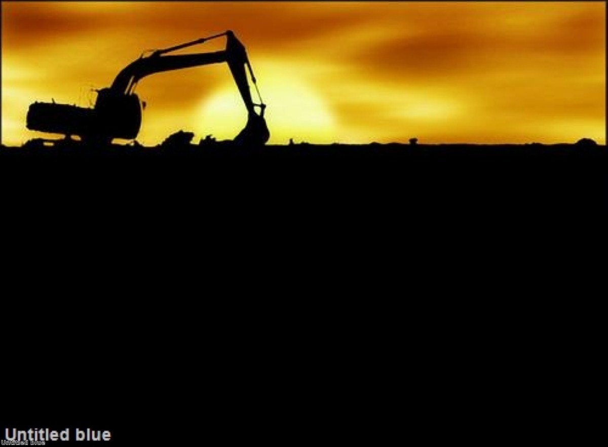 A 60 year old man was killed after being trapped underneath a bulldozer