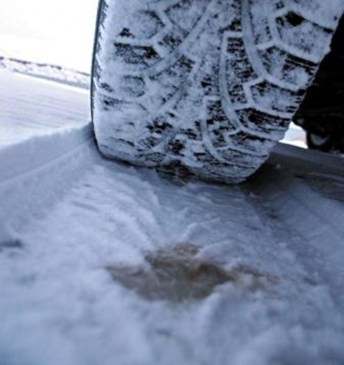 Towing on snow can be very risky