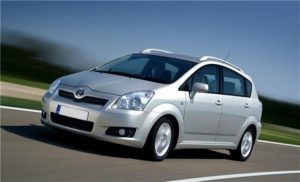 The Toyota range offers useful towcars such as the Verso (pictured)