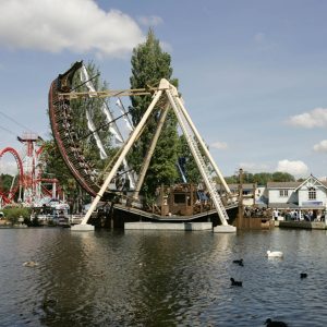 The Staffordshire theme park features several exciting rides such as The Bounty