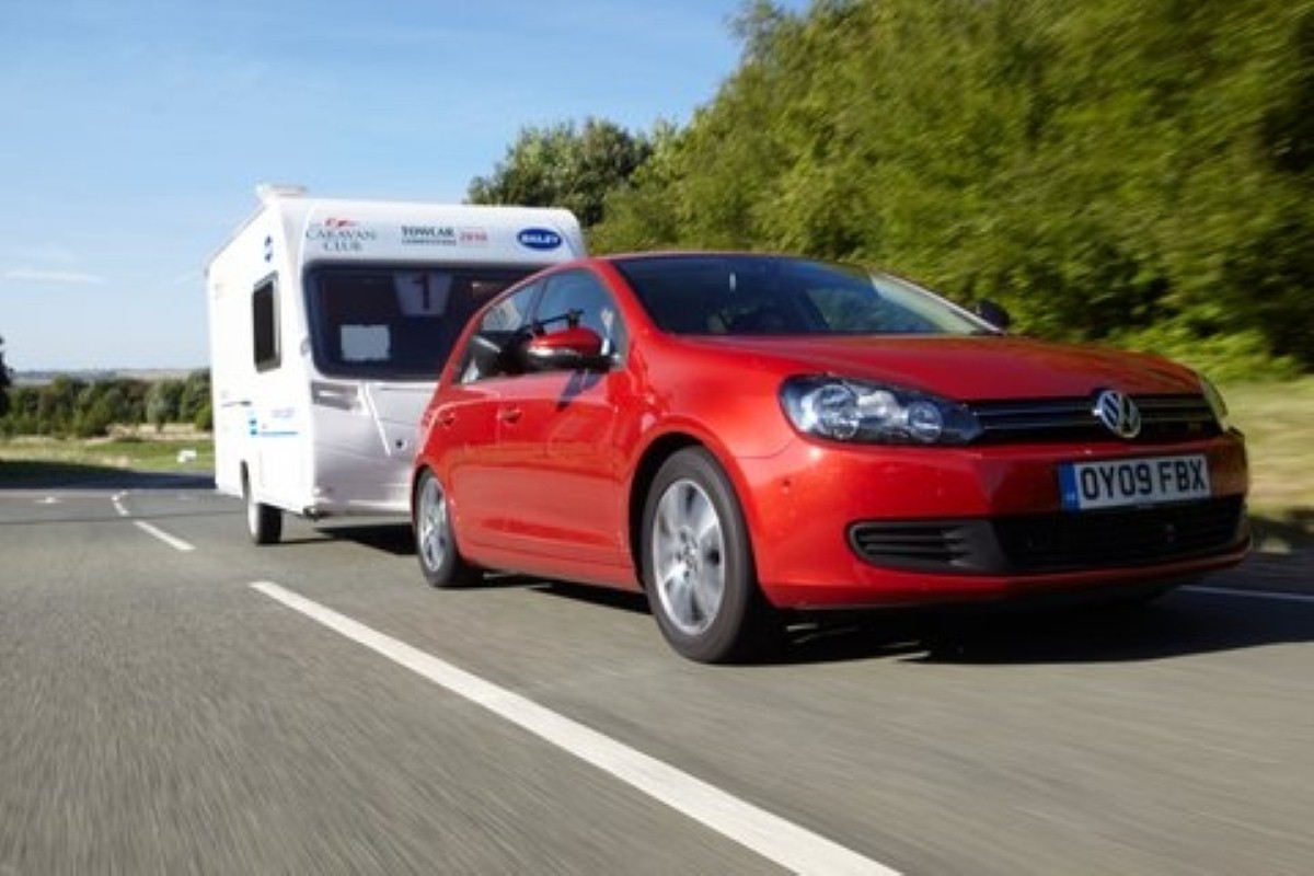 Impatient road drivers getting angry at caravans is a common sight on Britain's roads