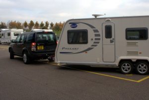 Reversing a caravan can be a daunting experience